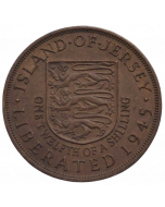 Jersey 1/12 shilling 1945 - Independência (Rei George VI)