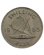 Fiji 1 Shilling 1965 - Domínio Britânico