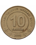 Turcomenistão 10 Tenge 2009 