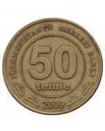 Turcomenistão 50 Tenge 2009