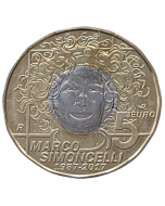 San Marino 5 Euros 2017 FC - 30º aniversario - Nascimento de Marco Simoncelli