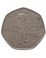 Ilha de Man 50 Pence 2020 - 100º Aniversario - Urso Rupert / Bill Badger