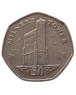 Ilha de Man 50 Pence 2016