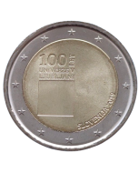 Eslovênia 2 Euros 2019 FC - 100º aniversário Universidade de Ljubljana