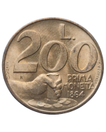 San Marino 200 Liras 1991 - Primeira Moeda