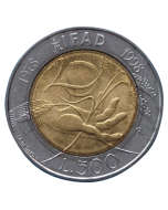 Itália 500 Liras 1998 - 20º Aniversário da IFAD