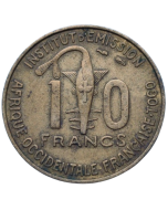 África Ocidental Francesa - Togo 10 Francos 1957