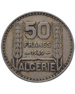 Argélia 50 Francos 1949 - Colônia Francesa