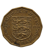Jersey ¼ Shilling 1966 - 900º Aniversário da Batalha de Hastings