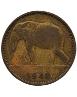 Congo Belga 1 Franco 1946