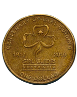 Austrália 1 Dólar 2010 - 100º Aniversário das Guias Femininas