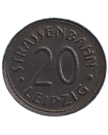 Leipzig 20 Pfennig - Ficha de Transporte Público