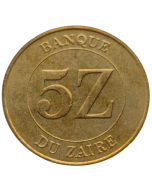 Zaire 5 Zaires 1987