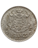 Mônaco 5 Francos 1945