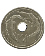 Papua Nova Guiné 1 Kina 2004 