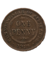 Austrália 1 Penny 1919
