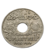 Líbano 1 Piastre 1925 - Protectorado Francês 