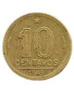 Brasil 10 Centavos 1949