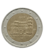 Alemanha 2 Euros 2017 "D" - Porta Nigra, Renânia-Palatinado