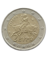 Grécia 2 Euros 2002