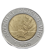 San Marino 500 Liras 1993 - Novo Crescimento