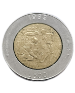 San Marino 500 Liras 1982 - Luta contra a fome FAO