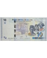 Bolívia 10 Bolivianos 2018