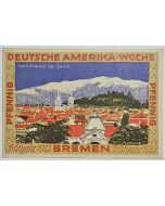 Cidade de Bremen 25 Pfennig 1923 - América/Santiago de Chile