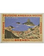 Cidade de Bremen 50 Pfennig 1922 - América/Rio de Janeiro