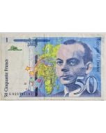 França 50 Francos 1996