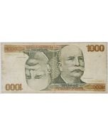 Brasil 1000 Cruzeiros 1978 C153 - Cabeção