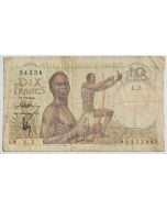 África Ocidental Francesa 10 Francos 1946