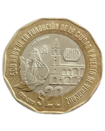 México 20 Pesos 2019 - 500º Aniversário - Veracruz