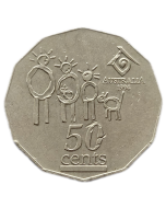 Austrália 50 Cents 1994 - Ano Internacional da Família