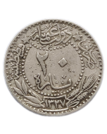Império Otomano 20 Para 1909