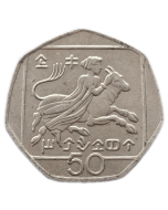 Chipre 50 Cêntimos 2004