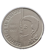 Brasil 100 Cruzados 1988 - Centenário da Abolição da Escravidão - Criança 