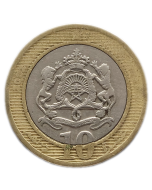 Marrocos 10 Dirhams 2002