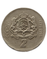 Marrocos 2 Dirham 2002