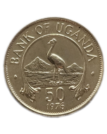 Uganda 50 Cents 1976