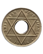 África Ocidental Britânica 1/10 Penny 1936