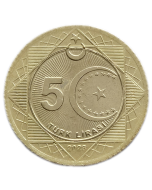 Turquia 5 Liras 2023 FC -100º Aniversário da República