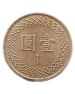 Taiwan 1 Dólar 2019