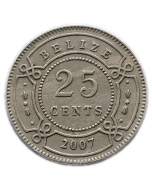 Belize 25 Cêntimos 2007