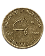 Austrália 1 Dólar 2001 - Centenário da Federação