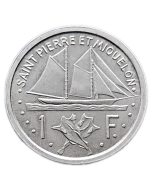 Saint-Pierre e Miquelon 1 Franco 1948