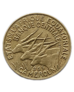 Estados da África Equatorial 10 Francos 1965 - Camarões