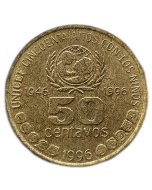Argentina 50 Centavos 1996 - 50º Aniversário UNICEF
