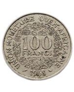 África Ocidental (BCEAO) 100 Francos 1968