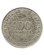 África Ocidental (BCEAO) 100 Francos 1975